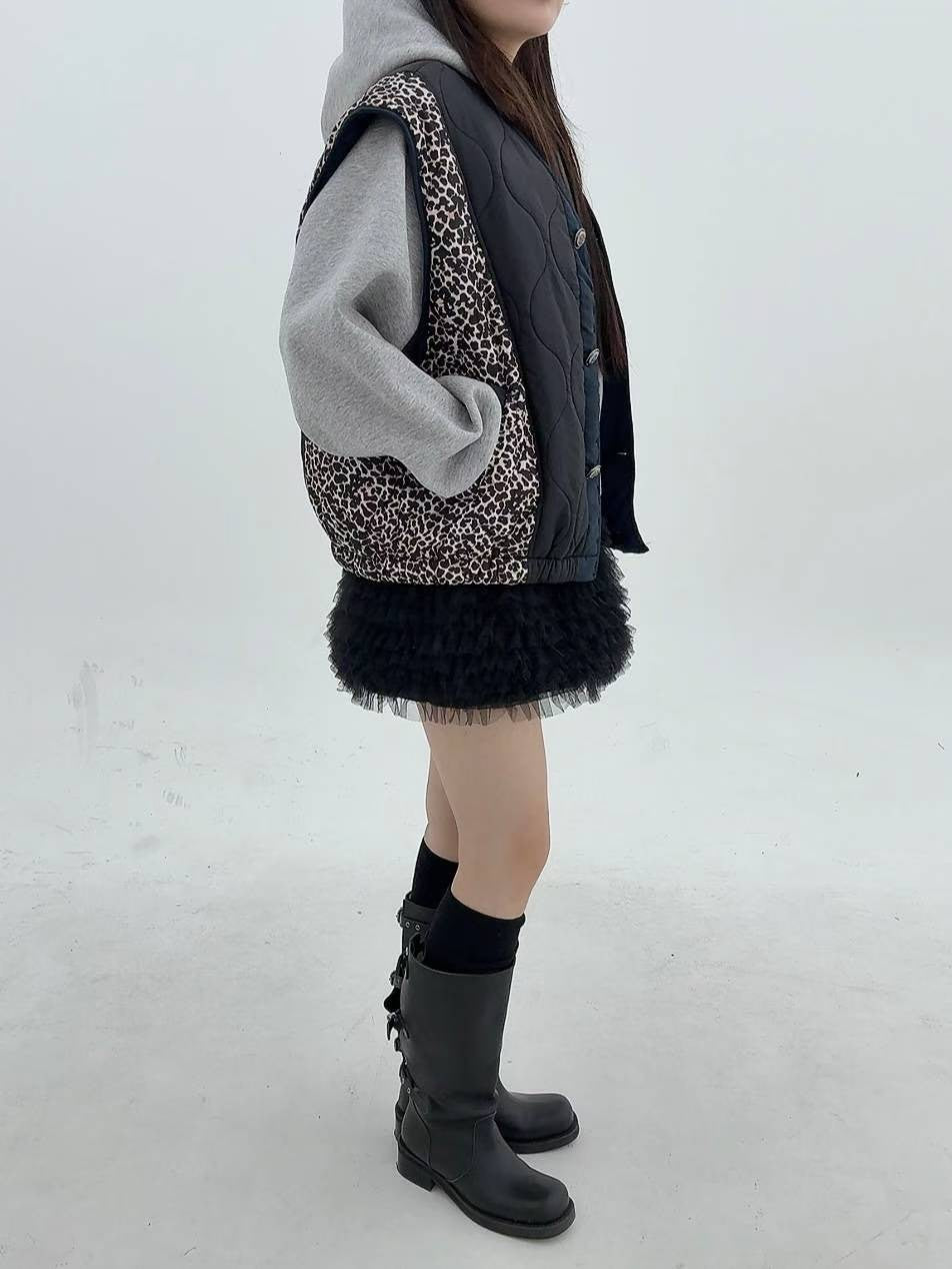 1B103 雙面穿鋪棉背心