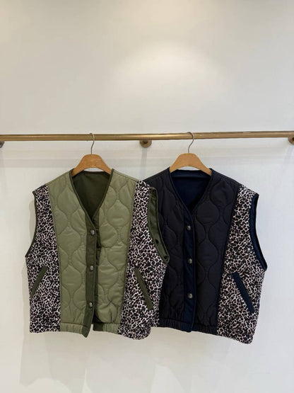 1B103 雙面穿鋪棉背心