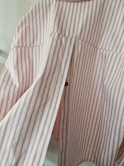 1C310 直條紋短版襯衫