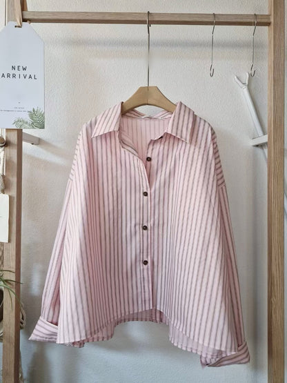 1C310 直條紋短版襯衫