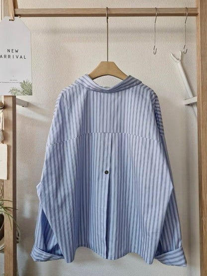 1C310 直條紋短版襯衫