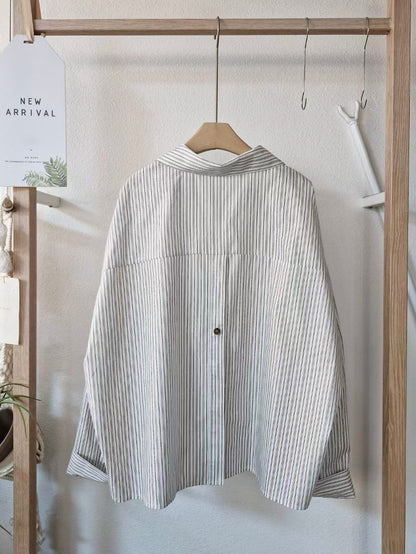 1C310 直條紋短版襯衫