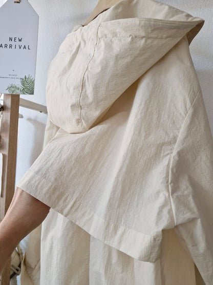 1C308 連帽長版風衣