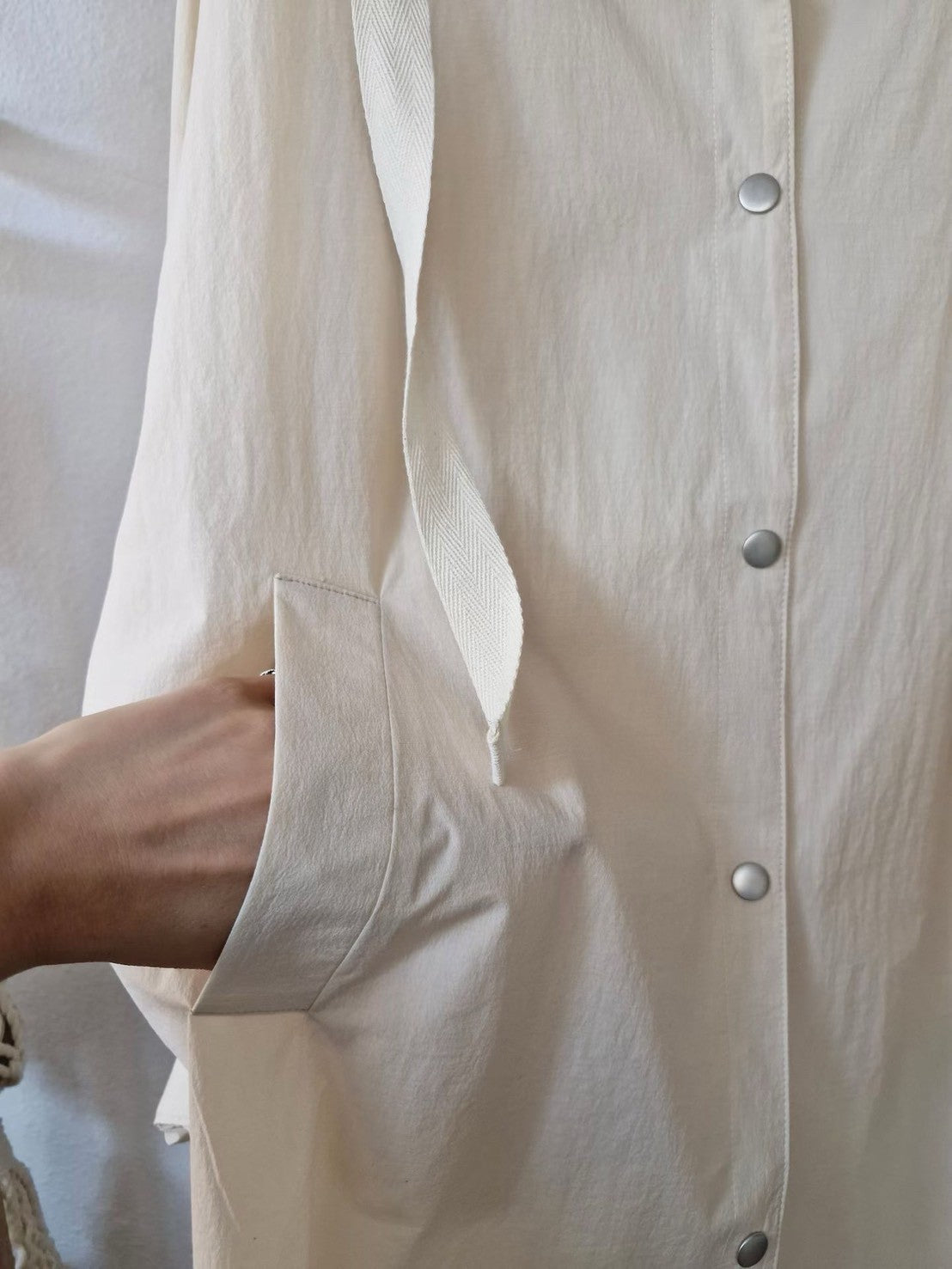 1C308 連帽長版風衣