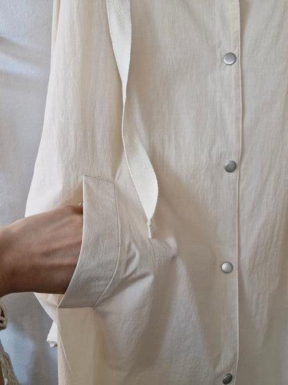 1C308 連帽長版風衣