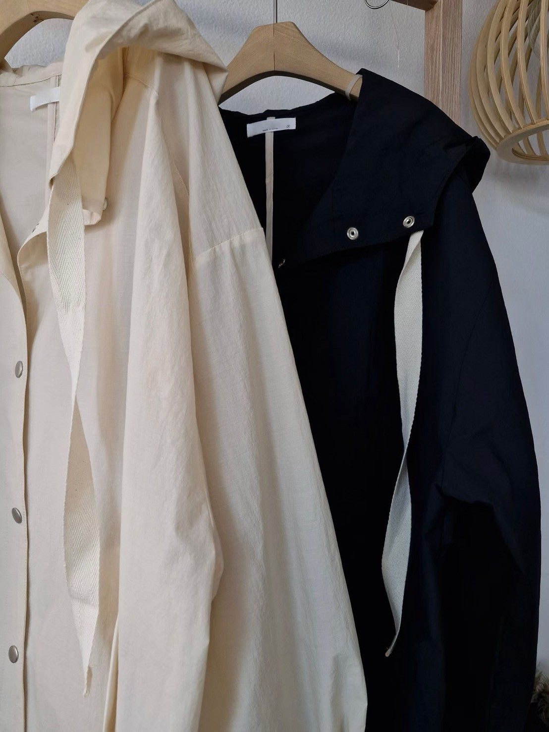 1C308 連帽長版風衣