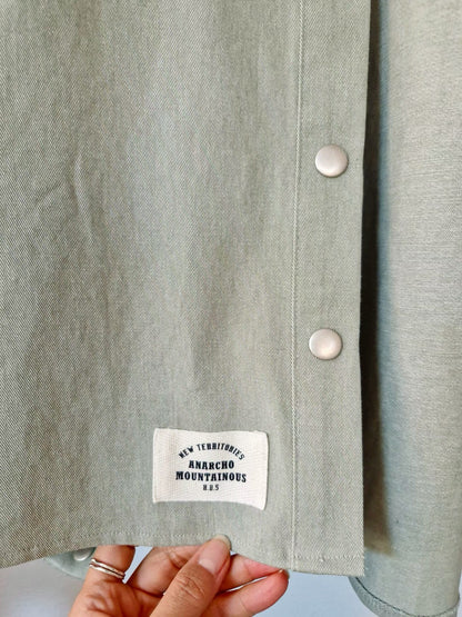 1C306 挺料斜紋布襯衫罩衫