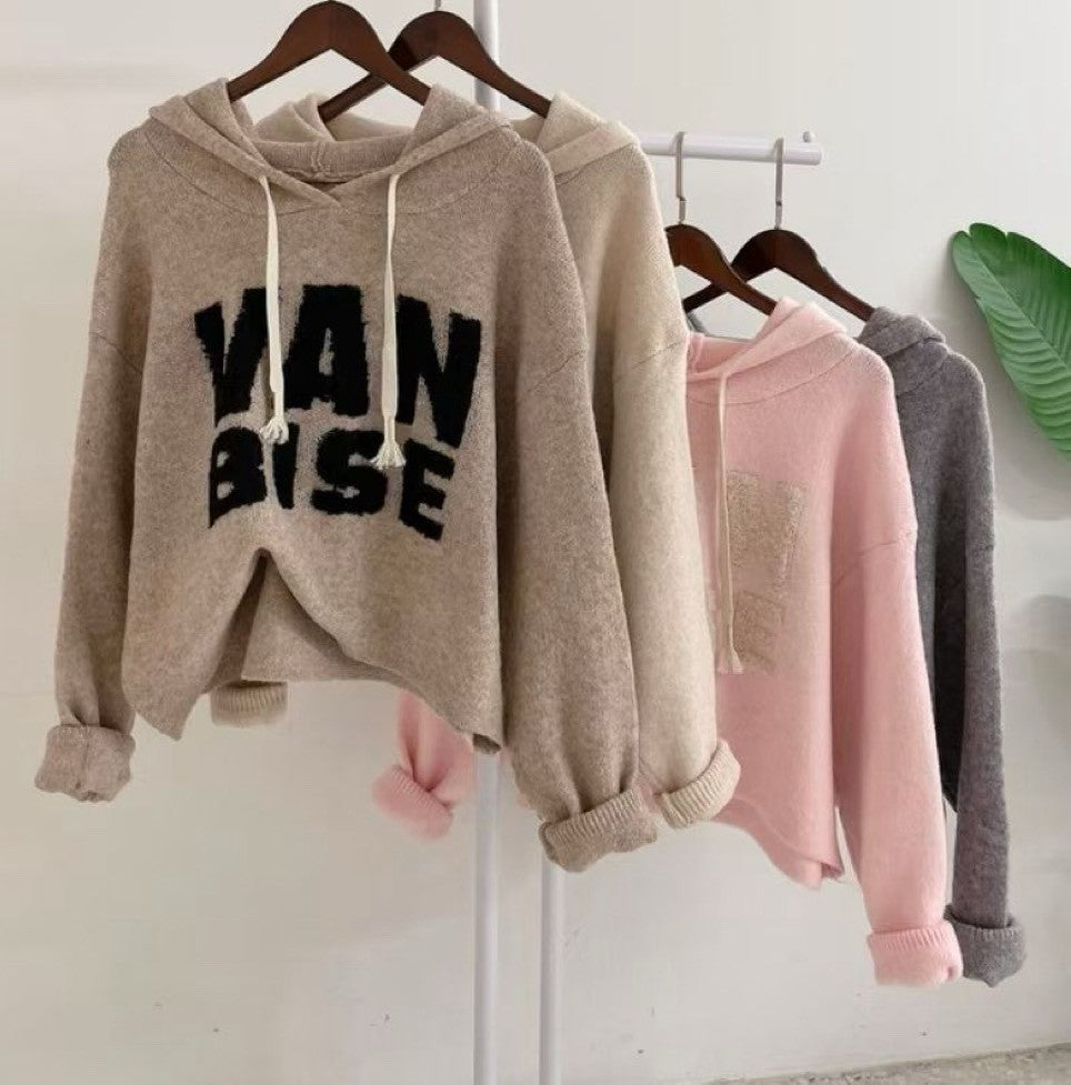 1D121 字母連帽毛衣