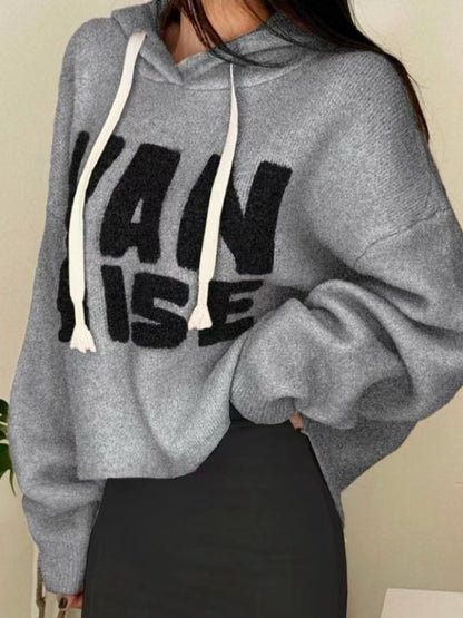 1D121 字母連帽毛衣