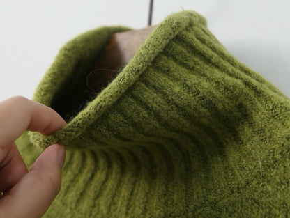 1B205 立領微鬆份毛衣