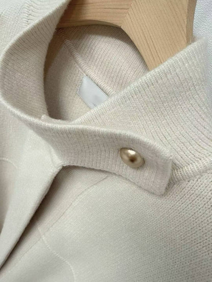 1C105 下抽繩剪裁針織夾克