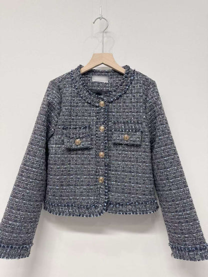 1C106 混色小香外套