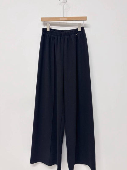 1C116 鬆緊腰長寬褲