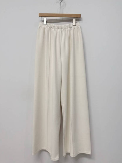 1C116 鬆緊腰長寬褲