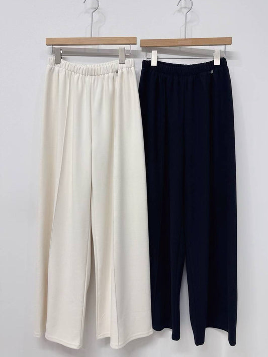 1C116 鬆緊腰長寬褲