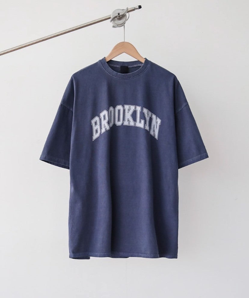 TS1739 Brooklyn水洗寬T