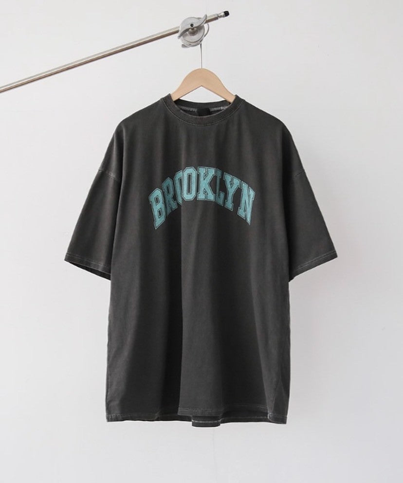 TS1739 Brooklyn水洗寬T