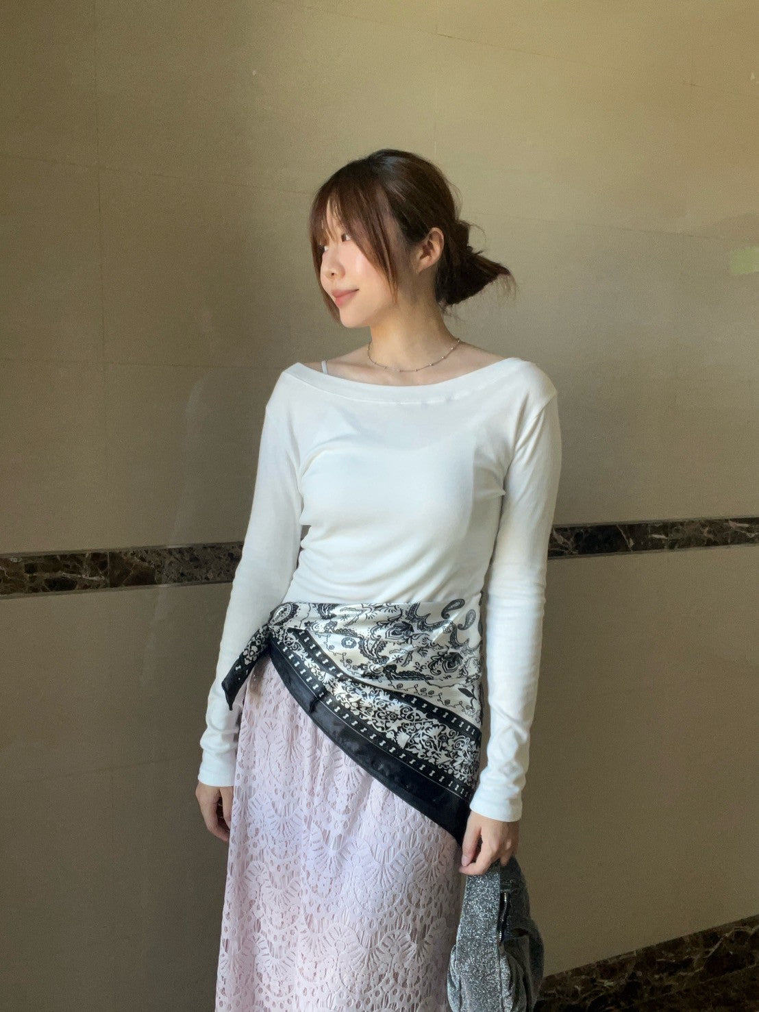 TS1769 大U領長袖棉T