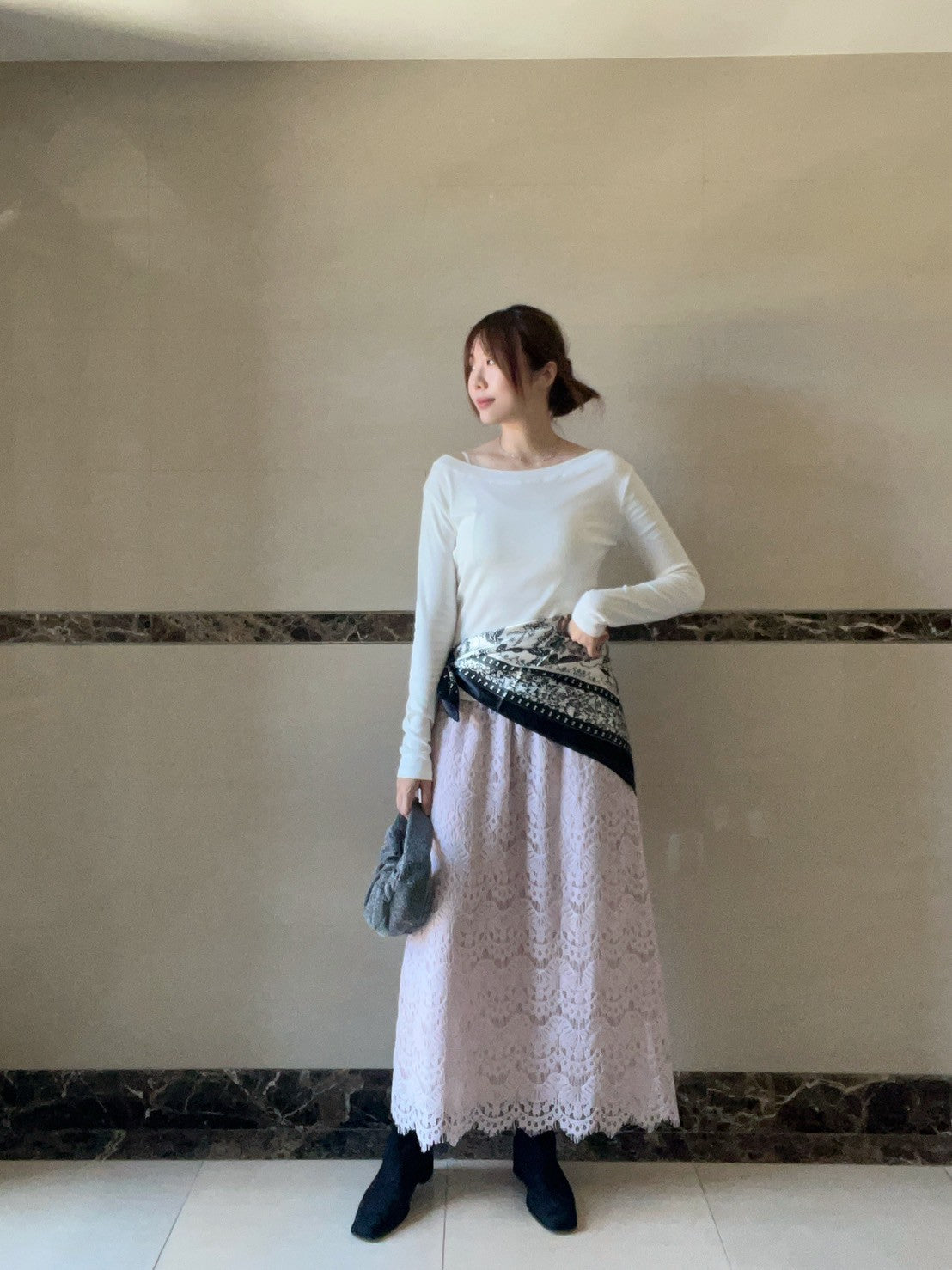 TS1769 大U領長袖棉T