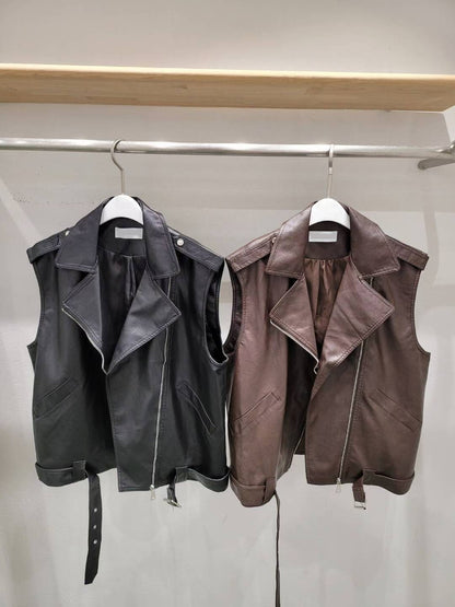10A106 騎士領皮背心