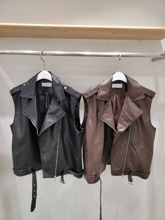 10A106 騎士領皮背心