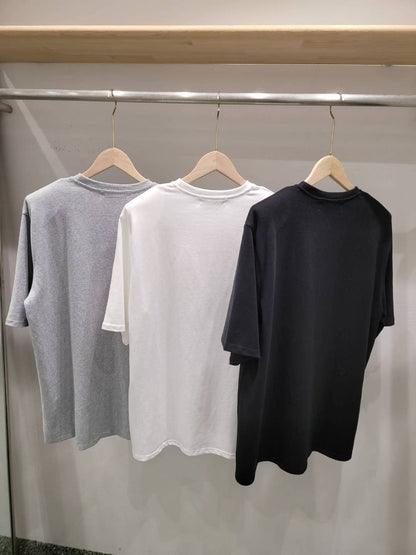 10A115 橘色字母照片長版短T