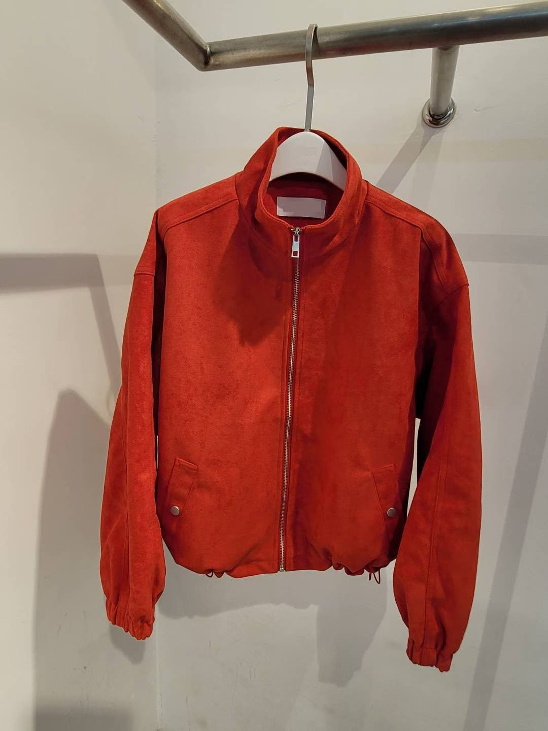 10A101 仿麂皮夾克