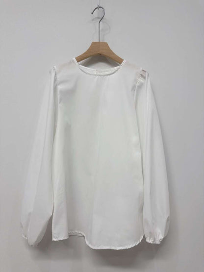 10D113 圓領澎袖長上衣