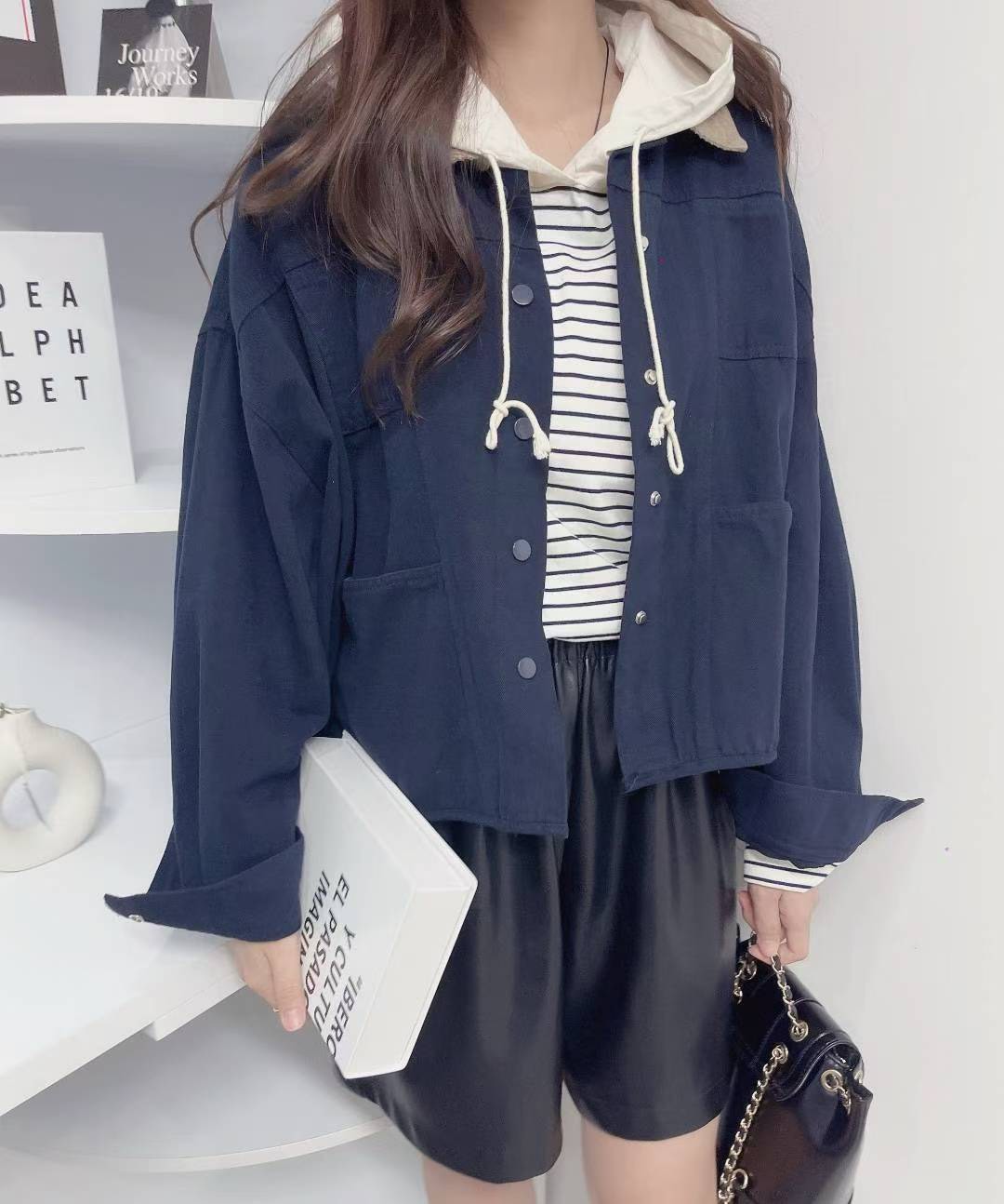 10D119 女孩感狩獵外套