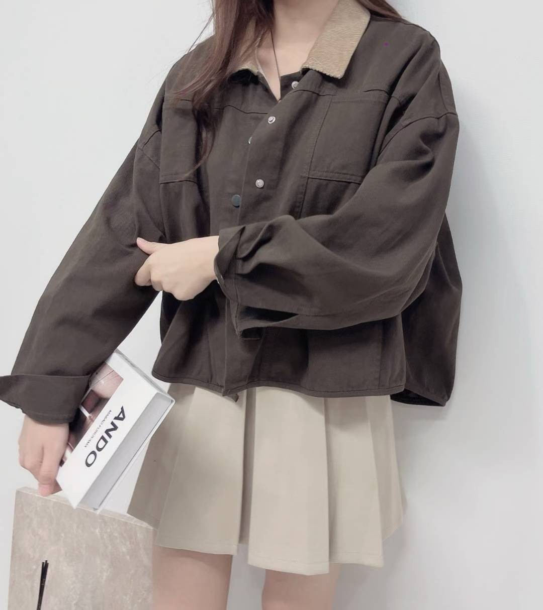 10D119 女孩感狩獵外套