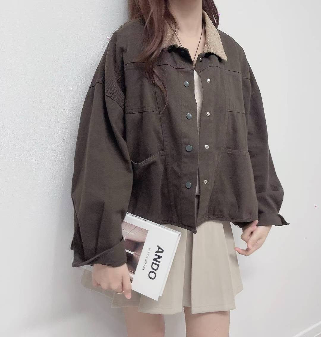 10D119 女孩感狩獵外套