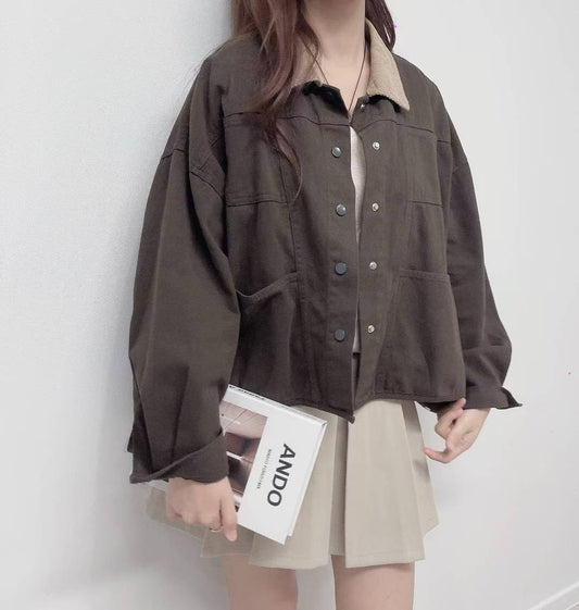 10D119 女孩感狩獵外套