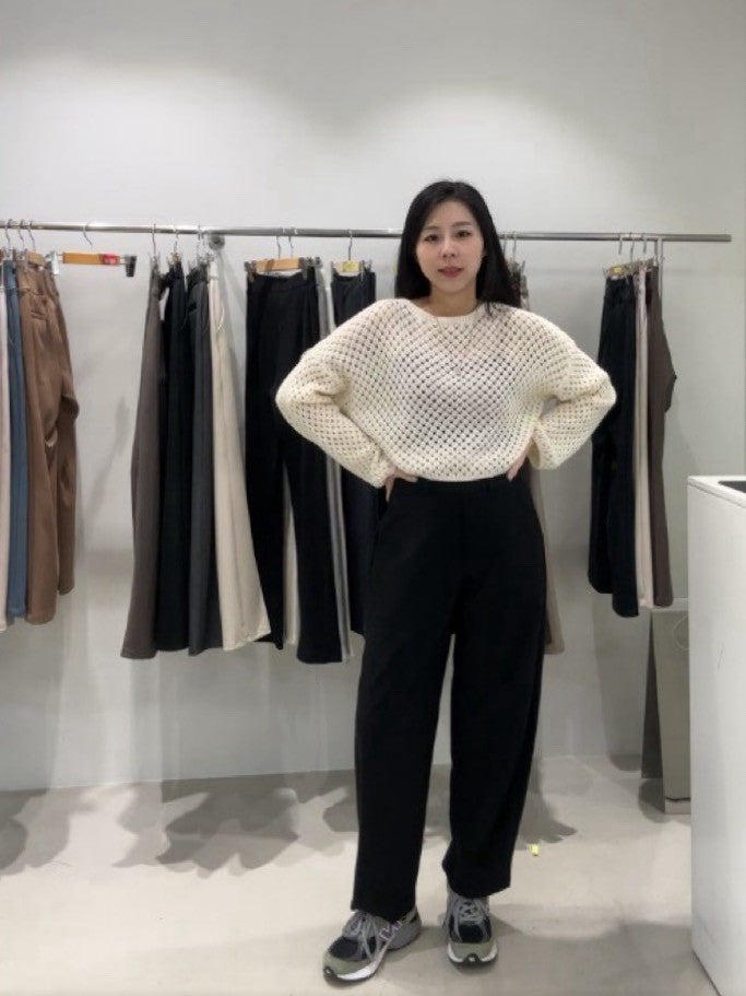 10D203 收復彈性西裝蘿蔔褲