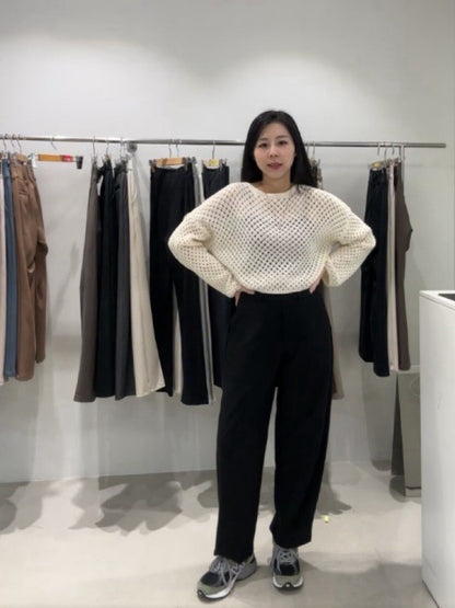 10D203 收復彈性西裝蘿蔔褲