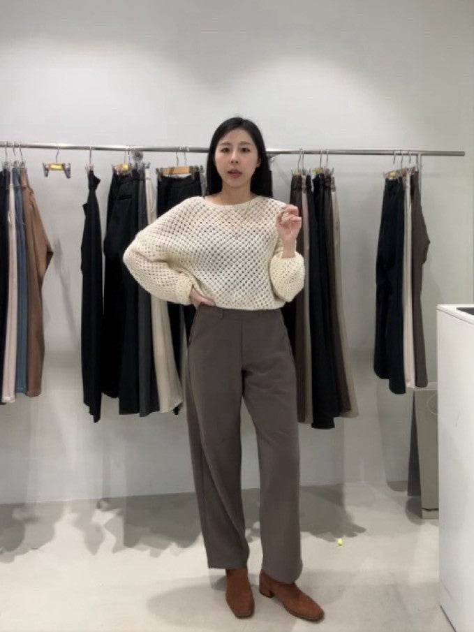 10D203 收復彈性西裝蘿蔔褲