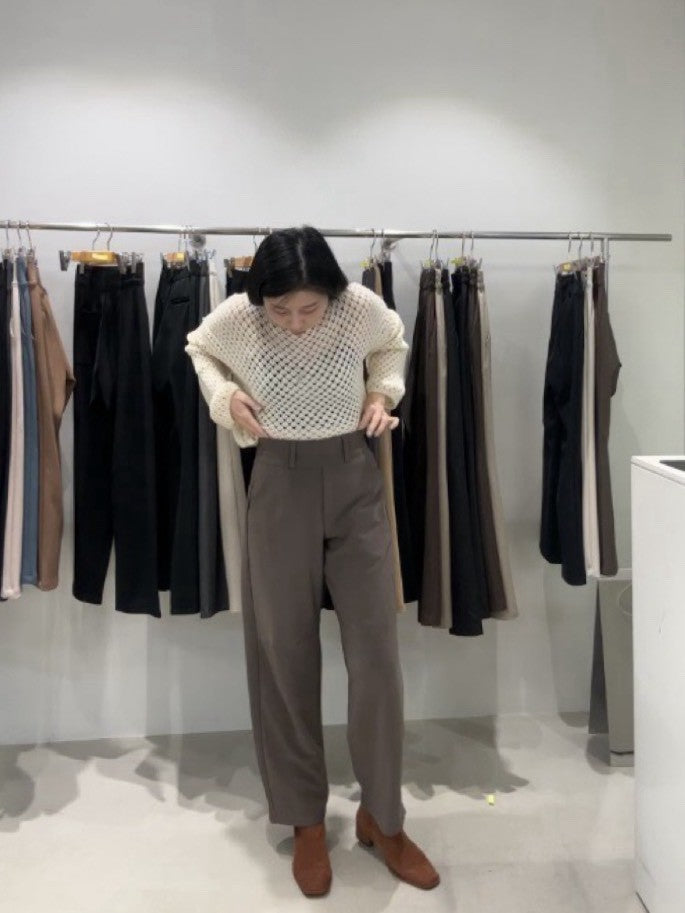 10D203 收復彈性西裝蘿蔔褲