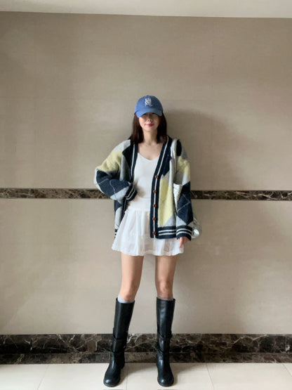 KS744 荷葉邊雪紡短褲裙