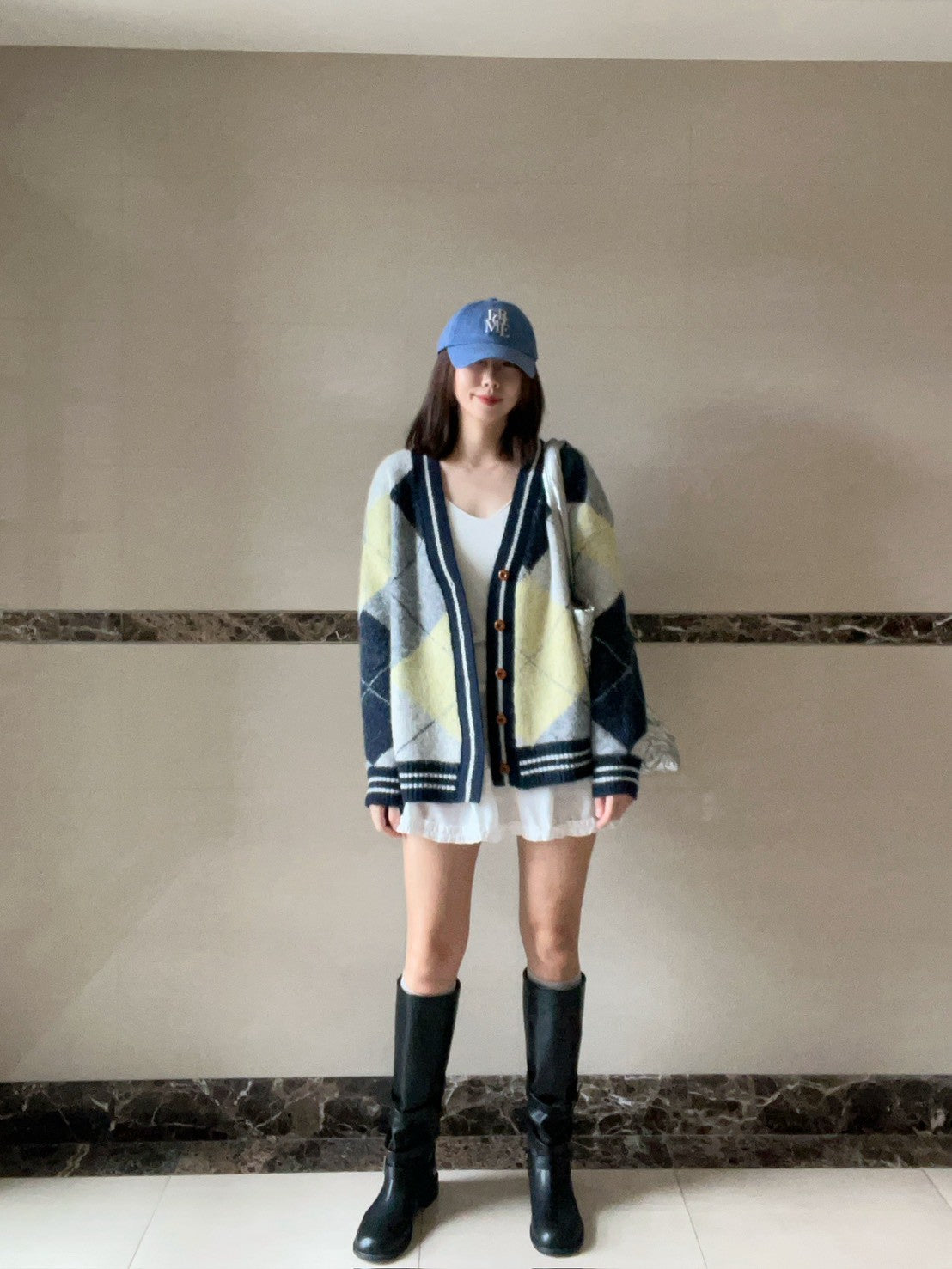 KS744 荷葉邊雪紡短褲裙