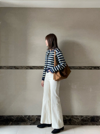 PL762 秋款喇叭靴型長褲