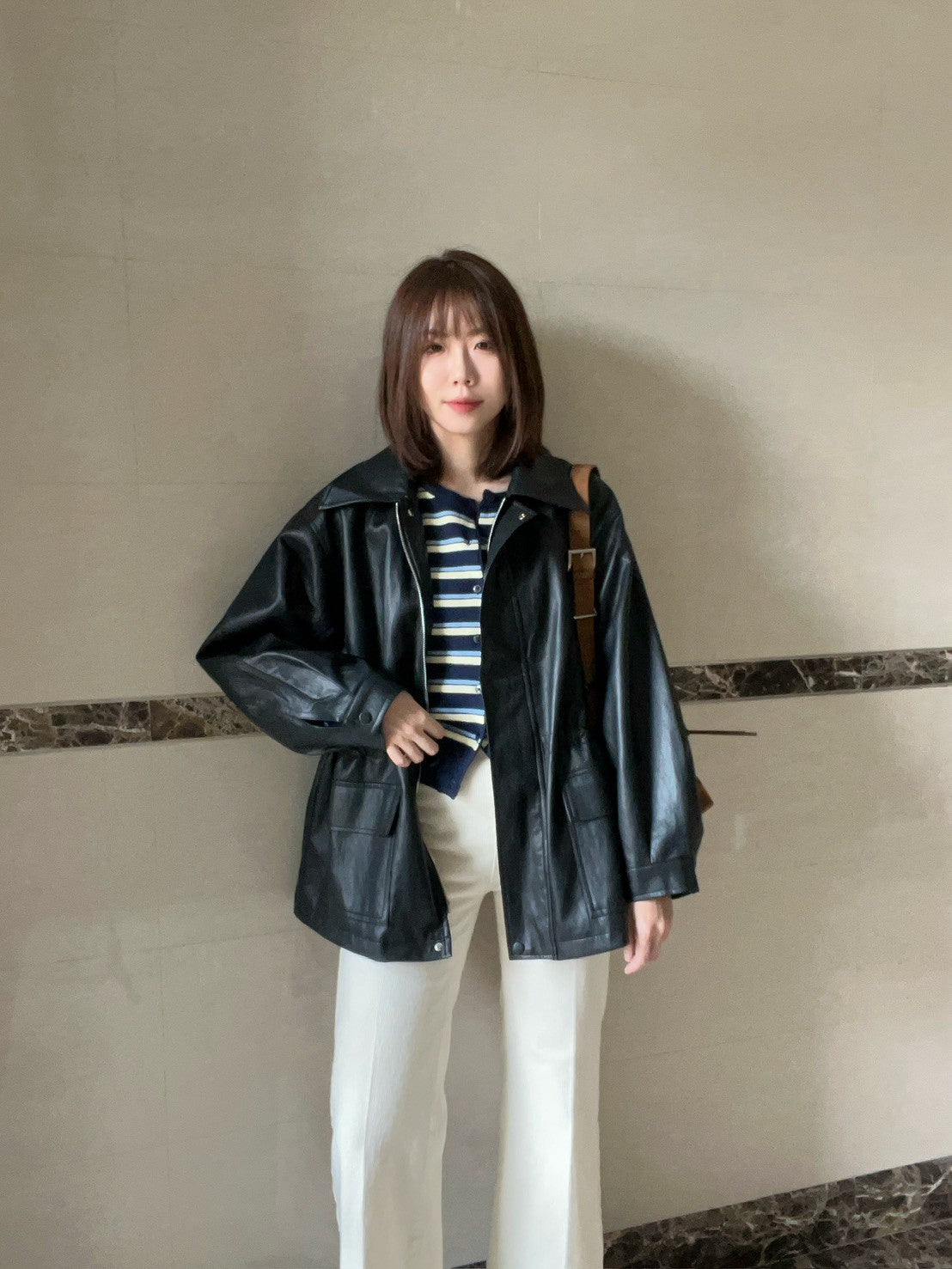 PL762 秋款喇叭靴型長褲