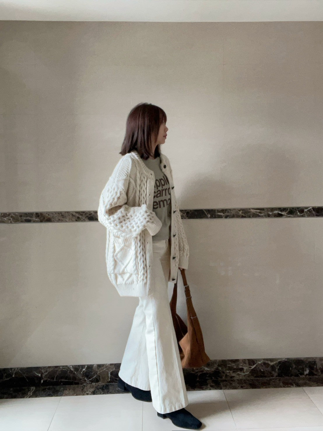 PL762 秋款喇叭靴型長褲