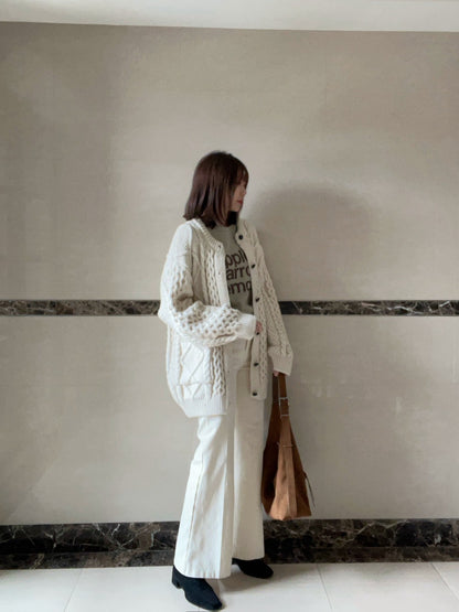 PL762 秋款喇叭靴型長褲