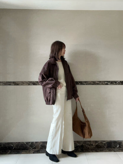 PL762 秋款喇叭靴型長褲