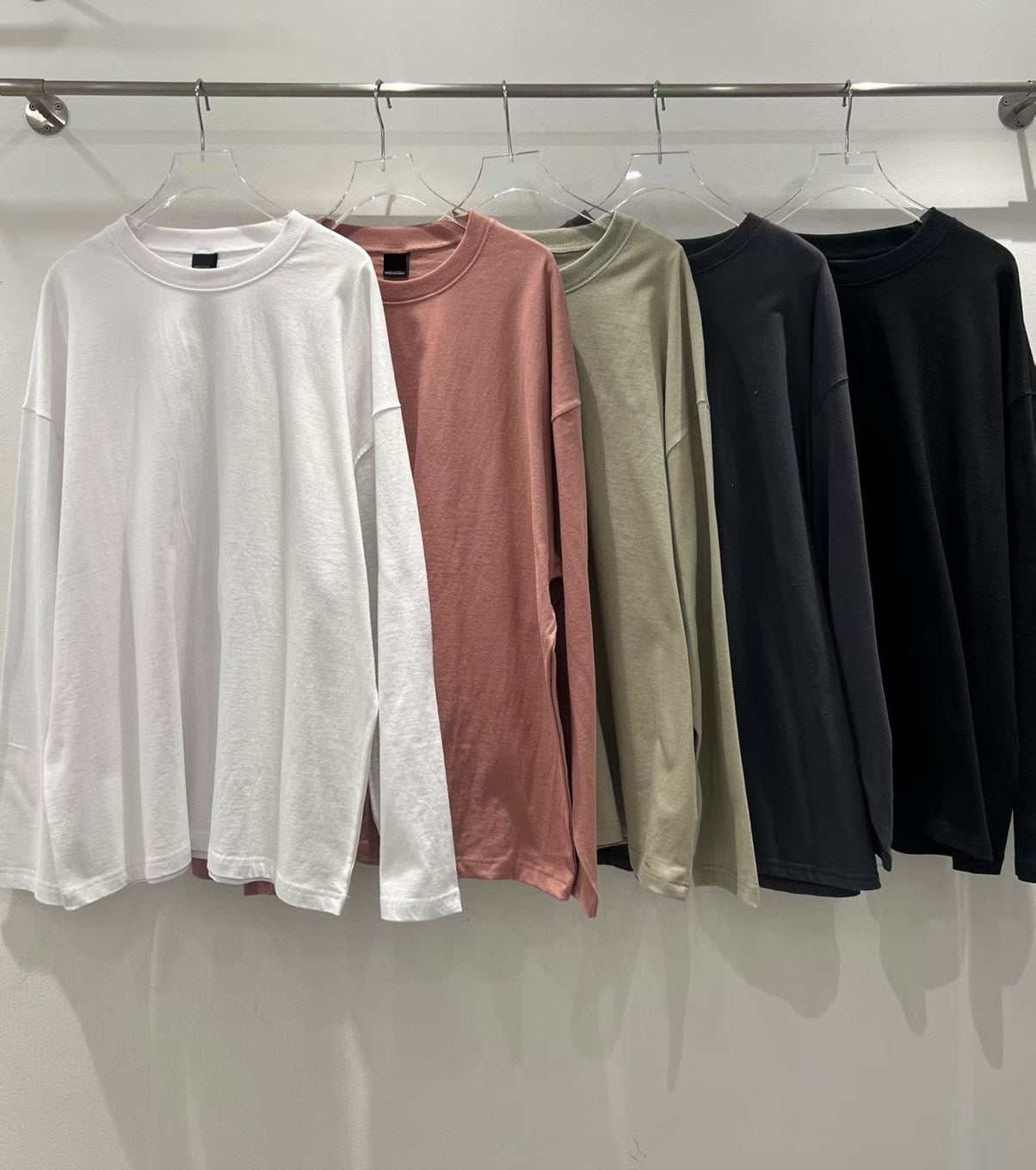 ST4523 圓領寬版素T