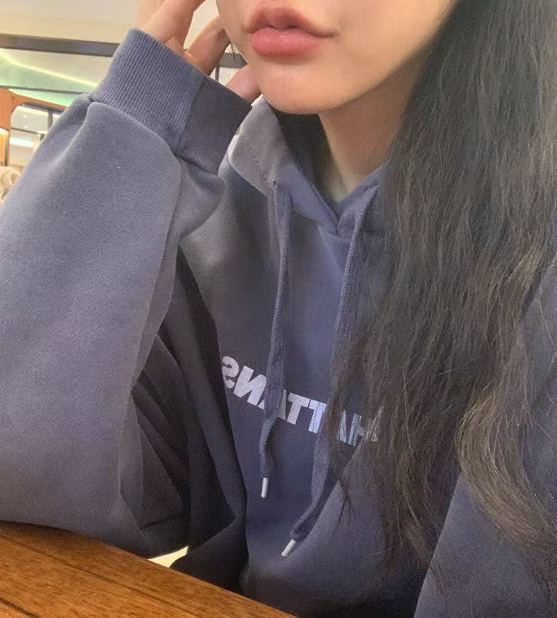 ST4525 曼哈頓長版連帽T