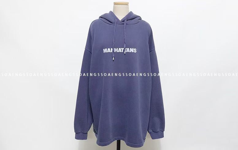 ST4525 曼哈頓長版連帽T