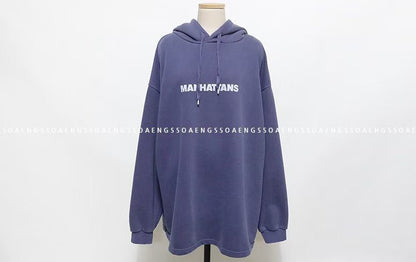 ST4525 曼哈頓長版連帽T