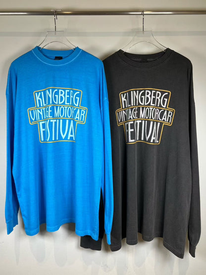 ST4524 黃框字母寬版水洗T