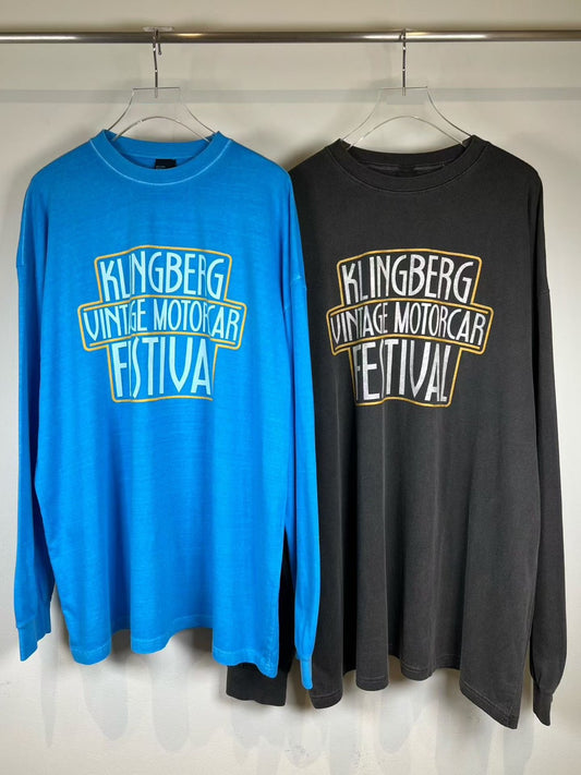 ST4524 黃框字母寬版水洗T