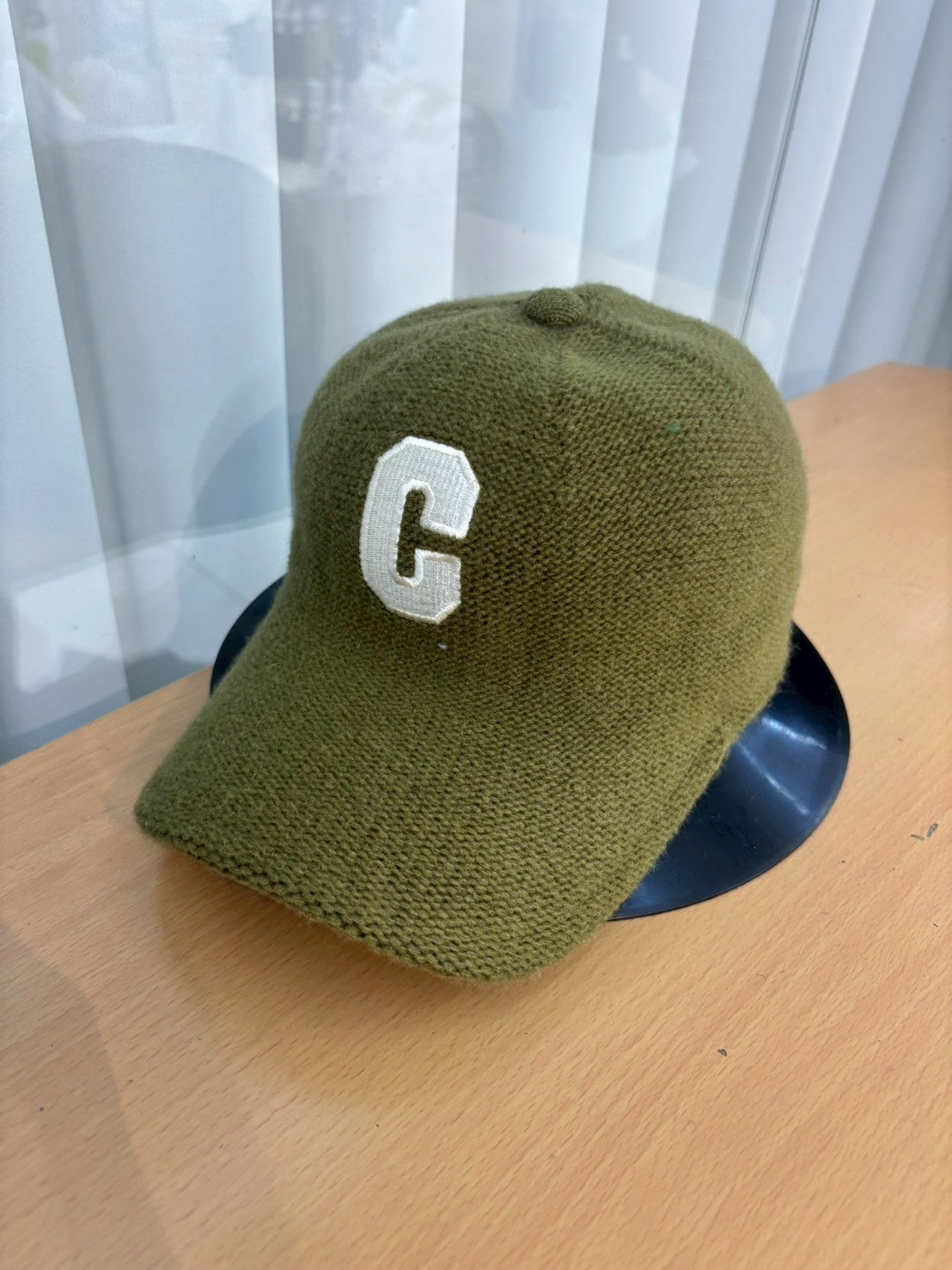 12C211 C字針織棒球帽